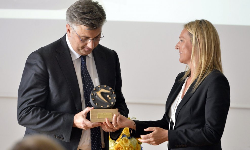 Plenković je nagradu za europski govor godine primio u srijedu