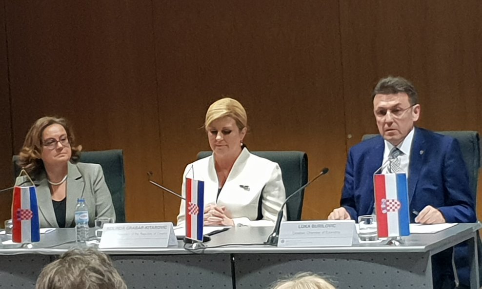 Ana Paula Zacarias, Kolinda Grabar-Kitarović, Luka Burilović