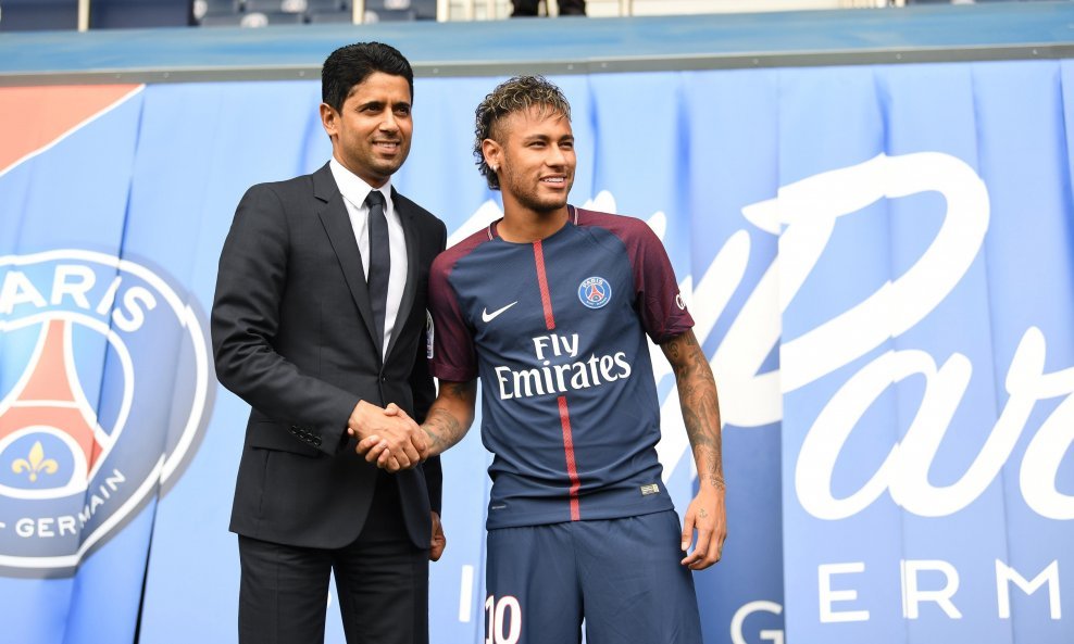 Nasser Al Khelaifi i Neymar