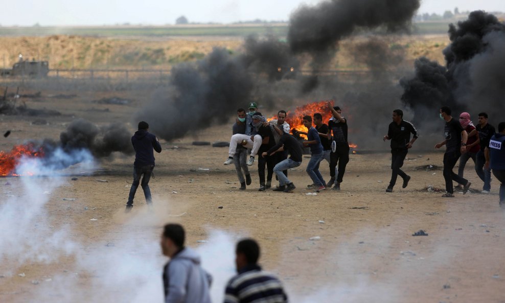 Prosvjedi u Pojasu Gaze odnose sve više palestinskih života