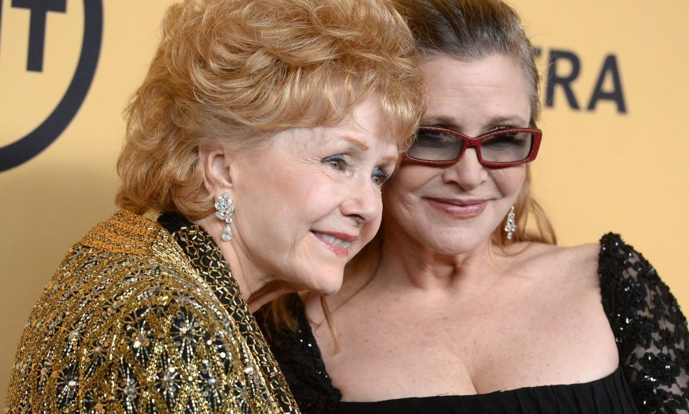 Debbie Reynolds i Carrie Fisher