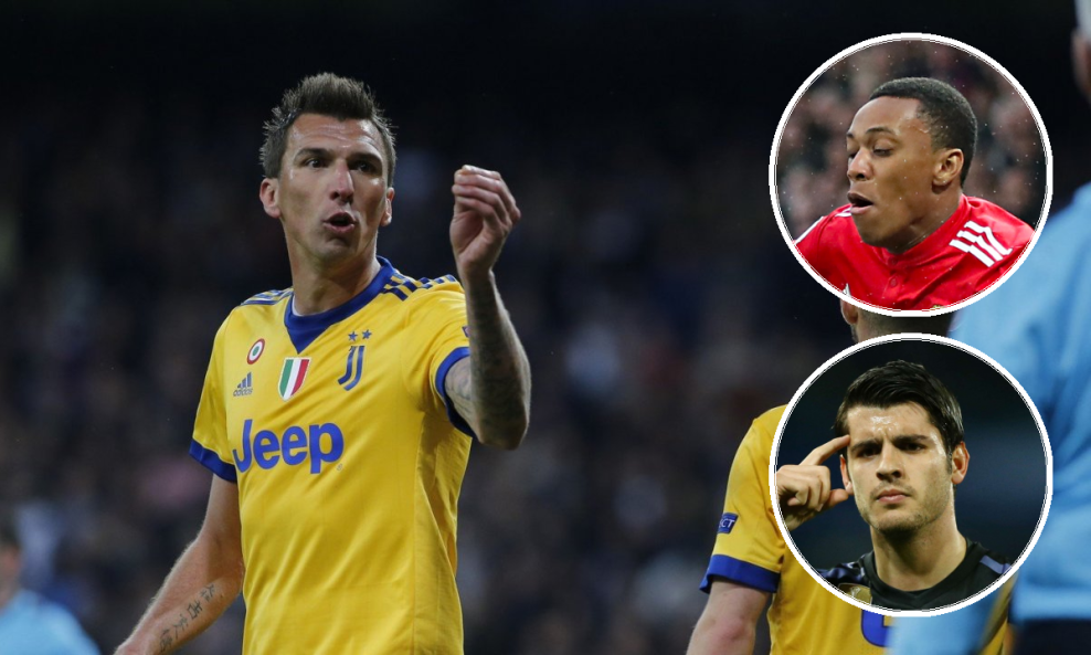 Mandžukić, Martial i Morata