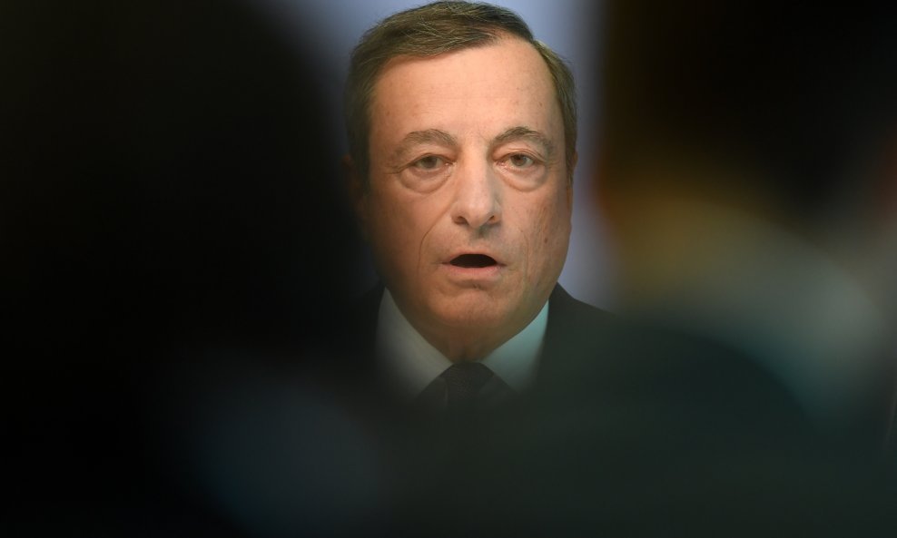 Mario Draghi, šef Europske središnje banke, ECB-a
