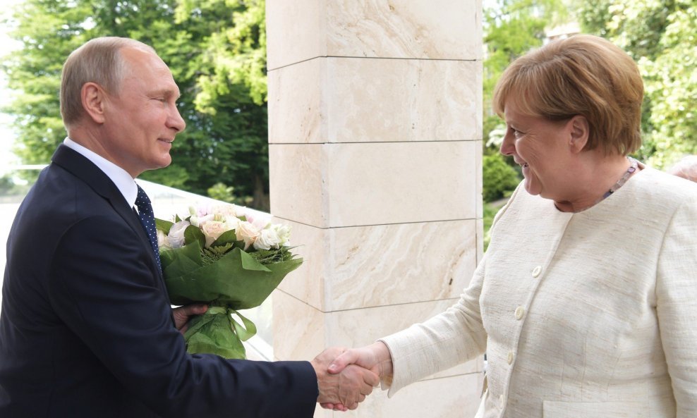 Posljednji puta su se kancelarka Merkel i predsjednik Putin sastali u Sočiju