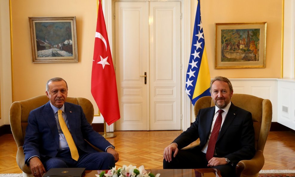 Recep Erdogan i Bakir Izetbegović