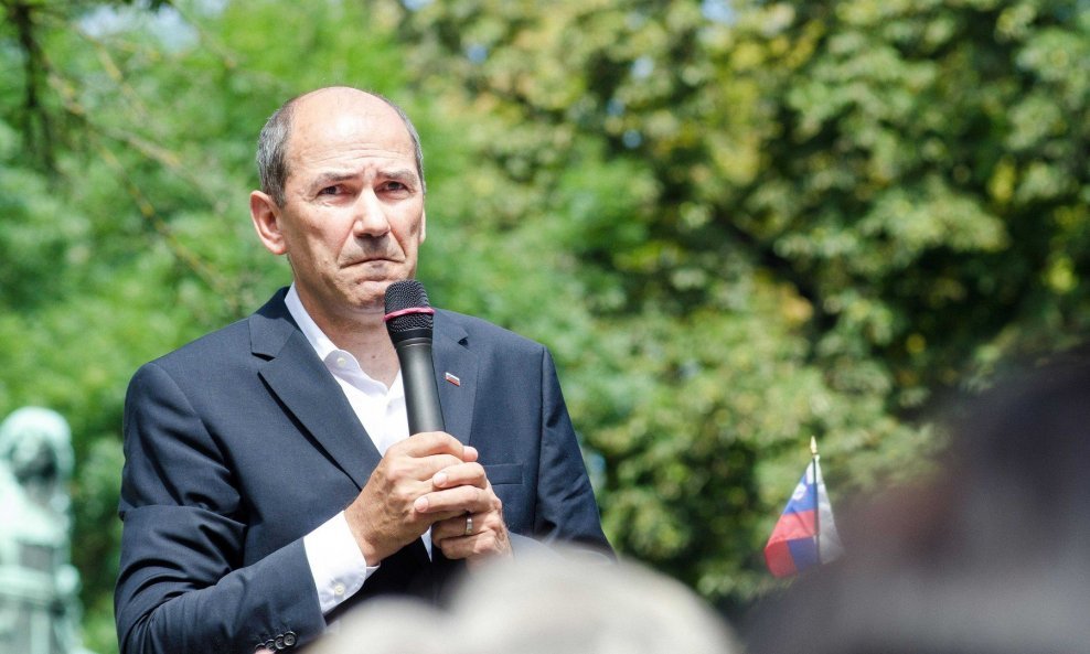 Bivši slovenski premijer Janez Janša