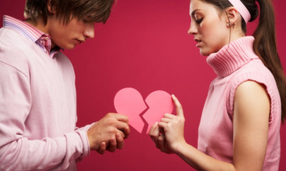prekid veze razvod slomljeno srce