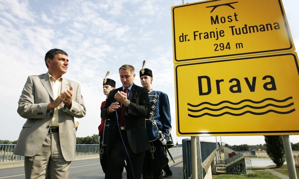 MOST DRAVA FRANJO TUĐMAN OSIJEK