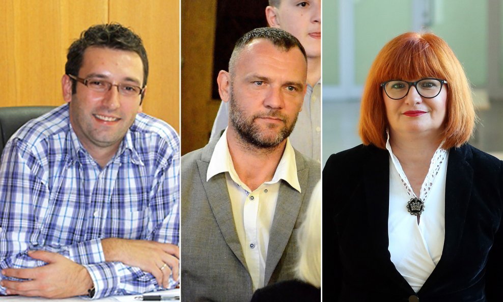 Josip Jukić, Krešimir Ćosić i Suzana Hitrec