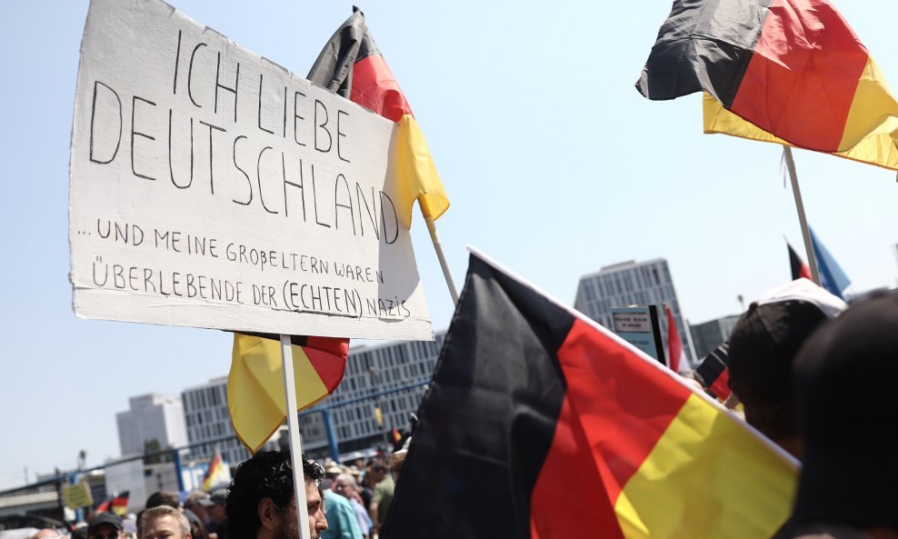 Prosvjedi pristaša AfD-a protiv Angele Merkel (ilustrativna fotografija)