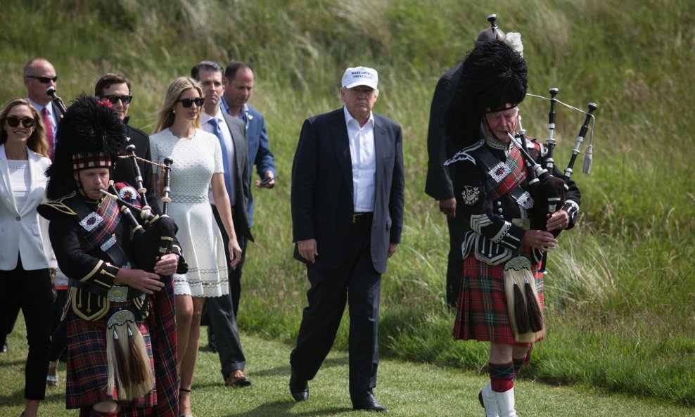 Donald Trump za trajanja svoje predsjedničke kampanje rado je boravio i u Škotskoj s kojom je u 'ratu' zbog pogleda