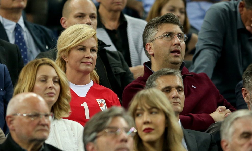 Kolinda Grabar Kitarović, Andrej Plenković