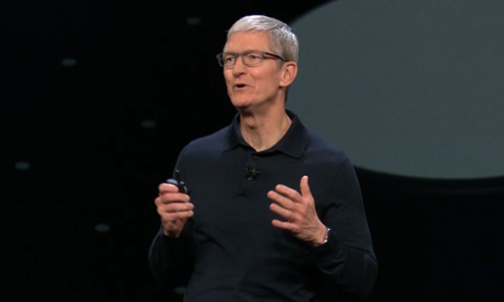 Tim Cook tijekom konferencije WWDC 2018