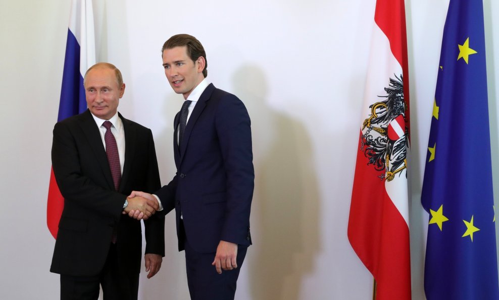 Vladimir Putin i Sebastian Kurz