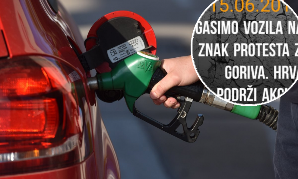 Prosvjed za jeftinije gorivo