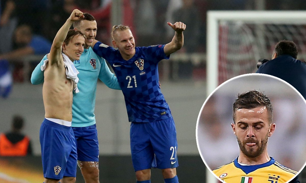 Modrić, Perišić i Vida te Pjanić