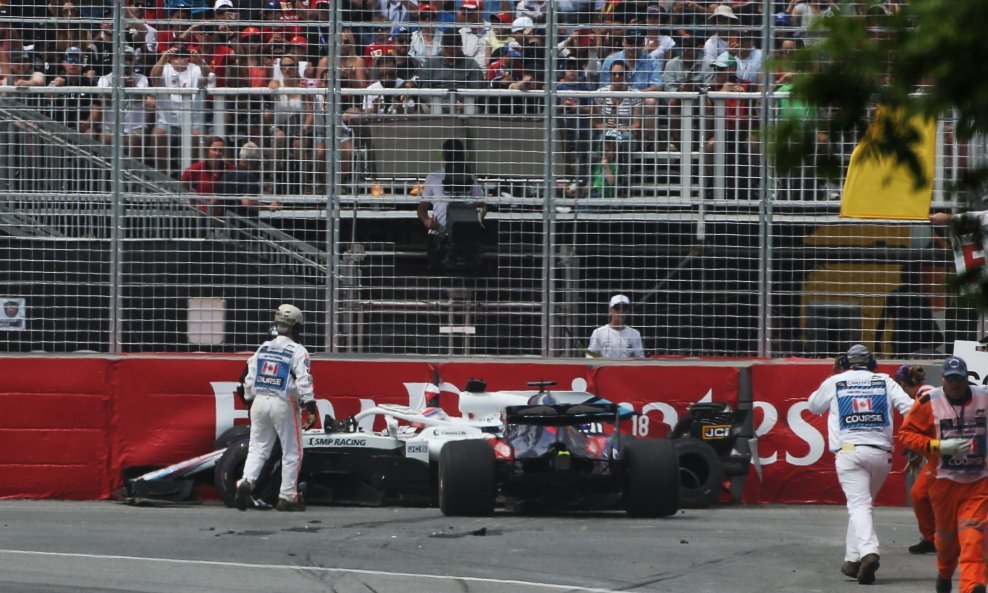 Lance Stroll i Brendon Hartley