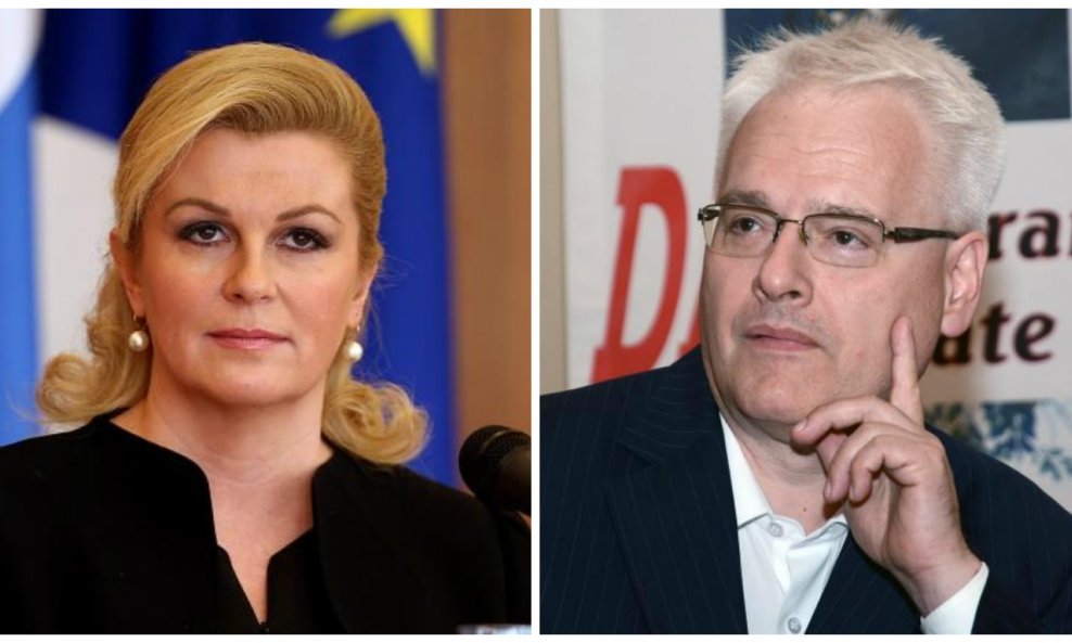 Kolinda Grabar-Kitarović i Ivo Josipović