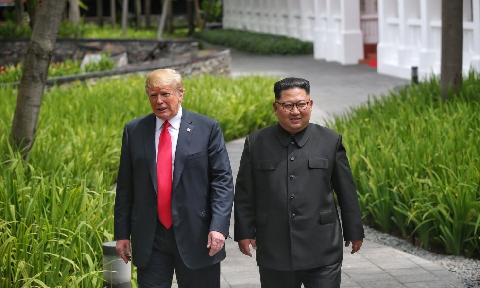 Donald Trump i Kim Jong-un