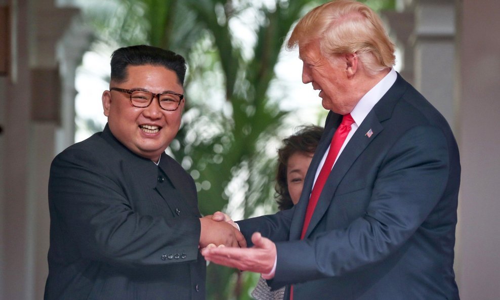 Kim Jong Un i Donald Trump