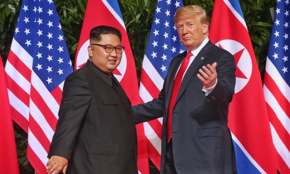 Kim Jong Un i Donald Trump