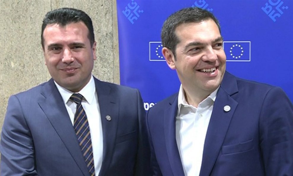 Zoran Zaev i Alexis Tsipras