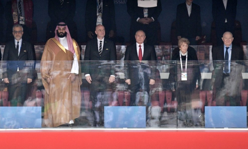 Salman, Infantino i Putin