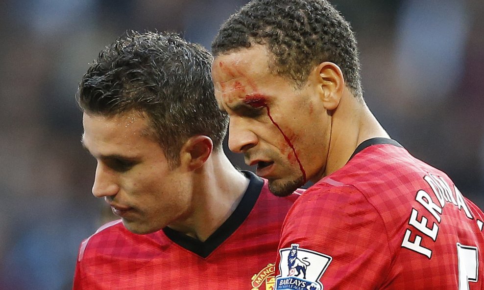 Robin van Persie i Rio Ferdinand