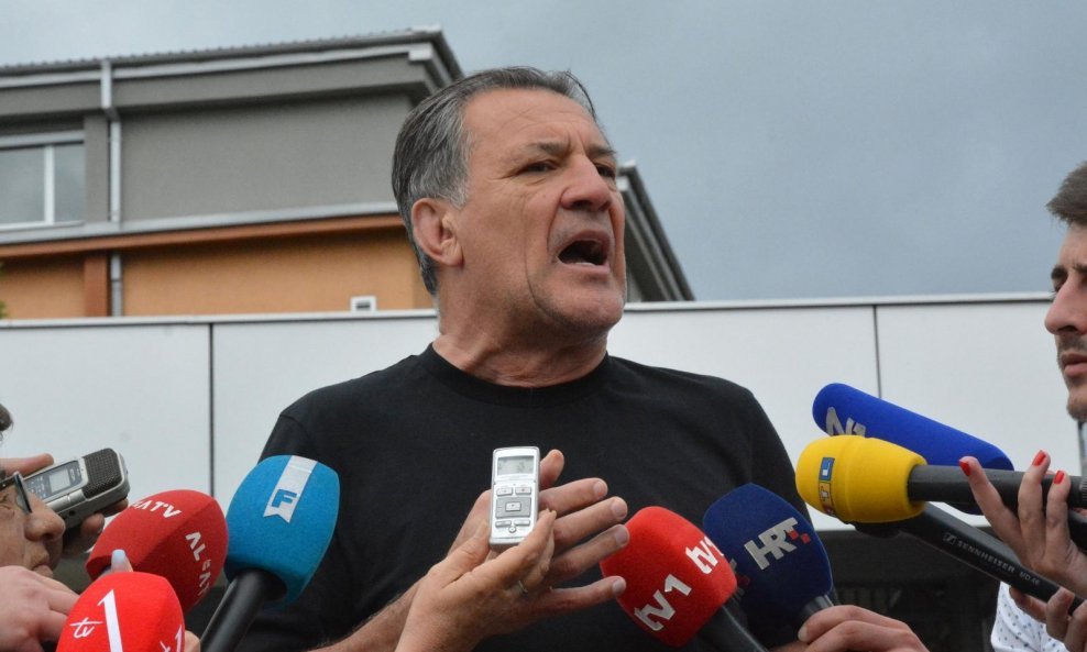 Zdravko Mamić nakon izlaska iz pritvora u Sarajevu