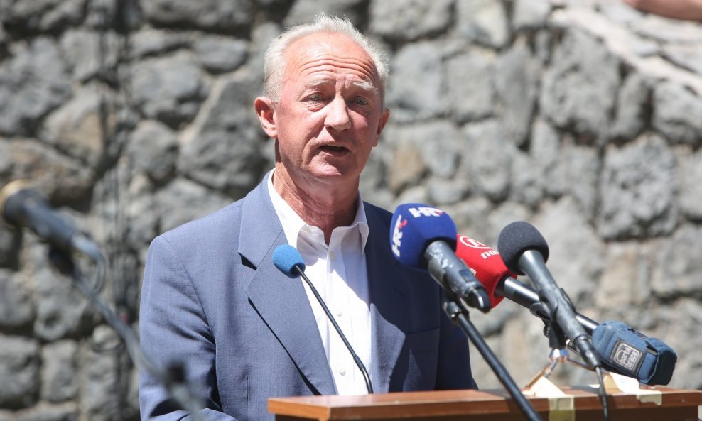 Franjo Habulin, predsjednik Saveza antifašističkih boraca i antifašista Hrvatske