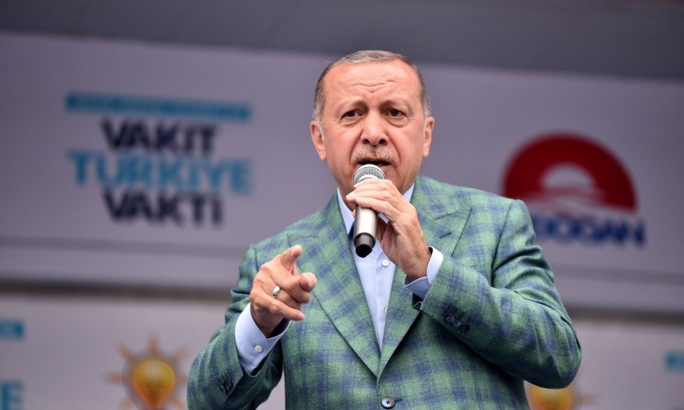 Turski predsjednik Recep Tayyip Erdoğan