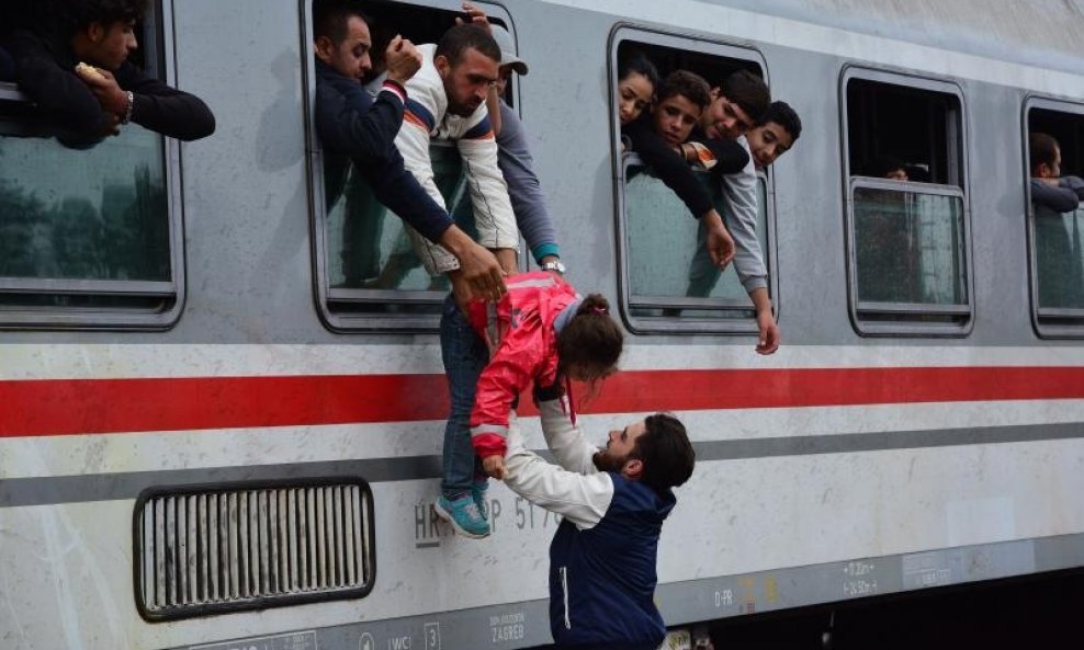 Izbjeglice vlak