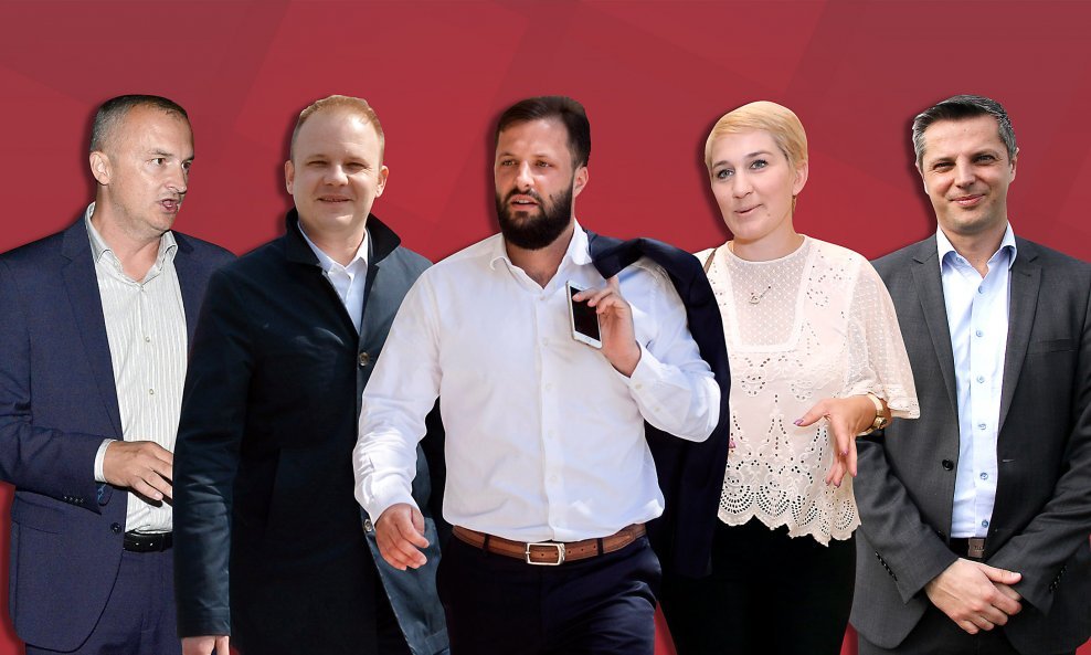 Vinko Grgić, Mišel Jakšić, Mišo Krstičević, Ivana Marković i Stjepan Kovač