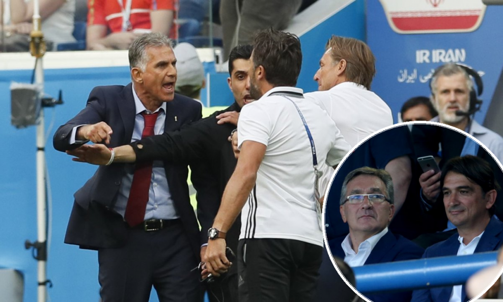 Carlos Queiroz, Ivanković u društvu Dalića