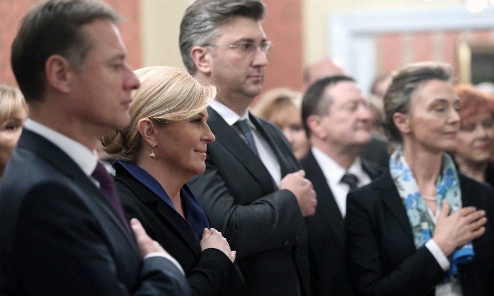 Gordan Jandroković, Kolinda Grabar Kitarović, Andrej Plenković i Marija Pejčinović Burić