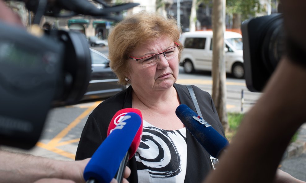 Ministrica za demografiju, obitelj, mlade i socijalnu politiku Nada Murganić