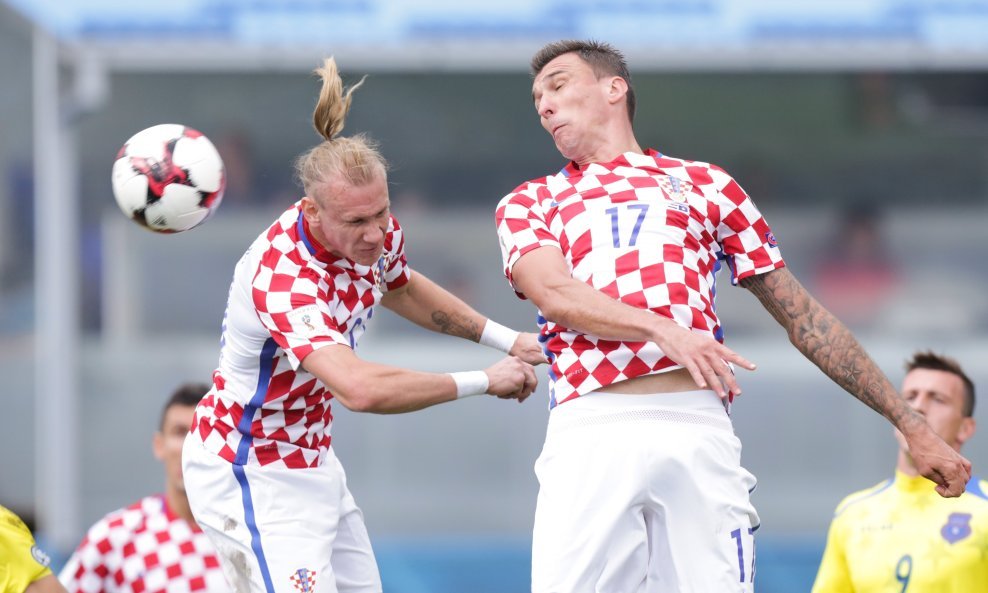 Domagoj Vida i Mario Mandžukić