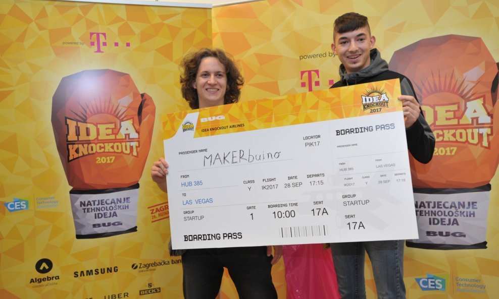 Tim MAKERbuino, pobjednici natjecanja Idea Knockout 2017