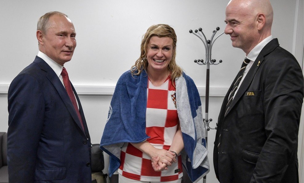 Vladimir Putin i Kolinda Grabar Kitarović