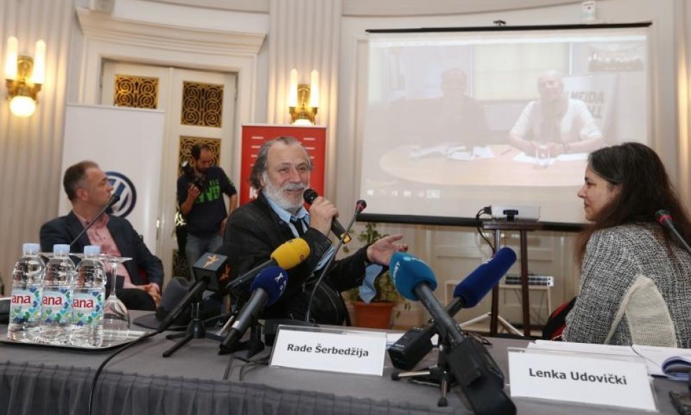 Rade Šerbedžija i Lenka Udovički