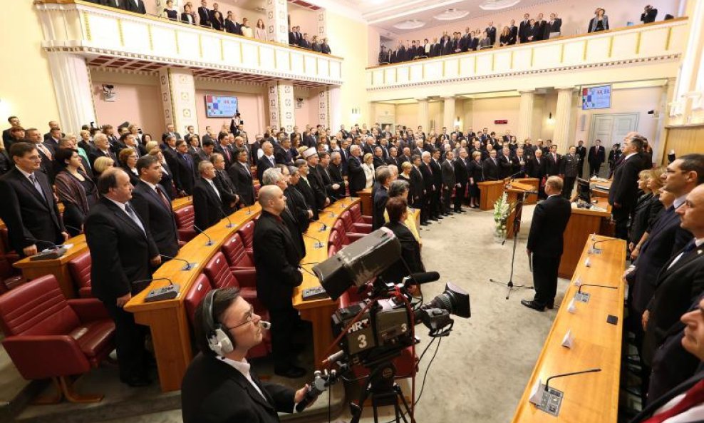 Hrvatski sabor održao svečanu sjednicu (3)