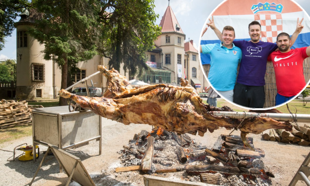 U centru Donjeg Miholjca već se vrti vol, a Vidu čekaju kumovi i brojni mještani