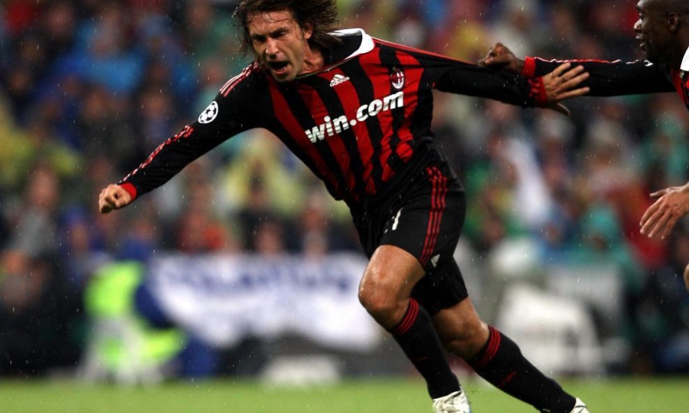 Andrea Pirlo AC Milan 2009-10