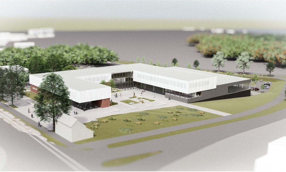 Ovako će izgledati nova zgrada I. gimnazije u Osijeku