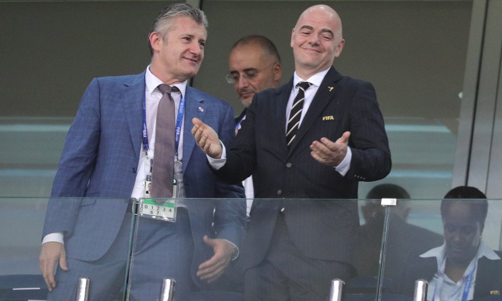 Davor Šuker i Gianni Infantino