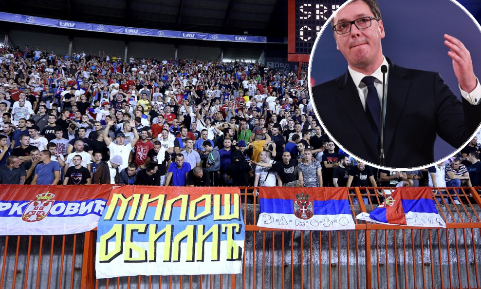 Aleksandar Vučić i beogradska Marakana