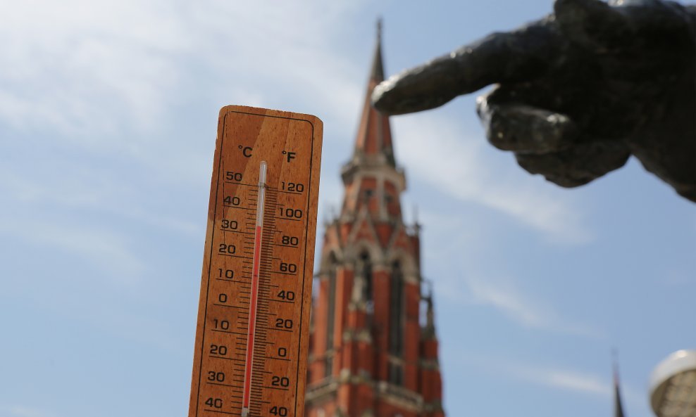 Vrućine u Osijeku