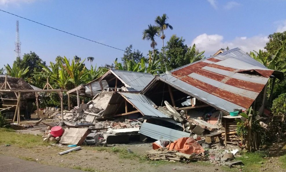 Posljedice potresa na otoku Lombok