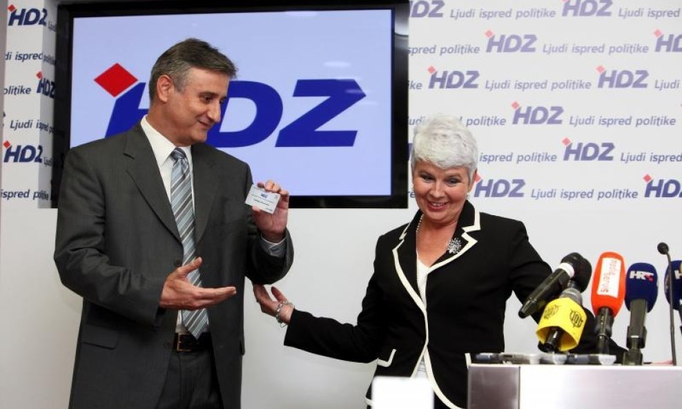 Kosor Karamarko članska iskaznica hdz-a