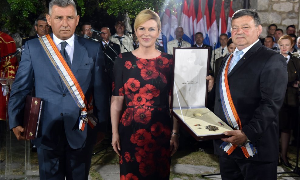 Ante Gotovina, Kolinda Grabar Kitarović i Mladen Markač